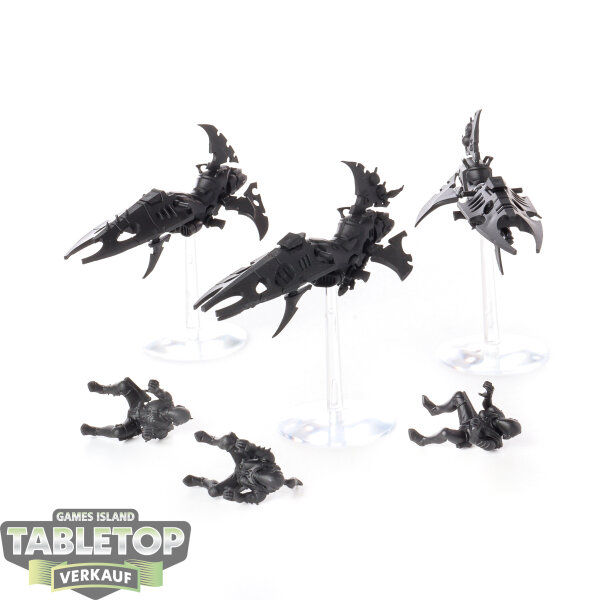 Drukhari - 3x Reavers - grundiert