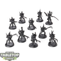 Drukhari - 10x Kabalite Warriors - grundiert