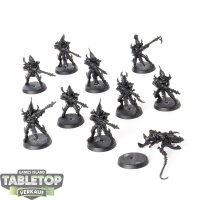 Drukhari - 10x Kabalite Warriors - grundiert