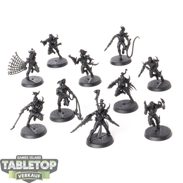 Drukhari - 10x Wyches - grundiert