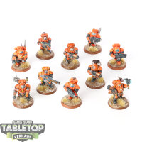 Leagues of Votann - 10x Hearthkyn Warriors - bemalt