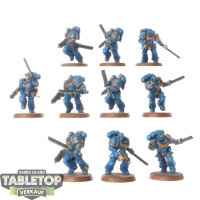 Space Marines - 10x Assault Intercessors - bemalt