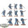 Space Marines - 10x Assault Intercessors - bemalt