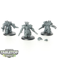 Space Marines - 3x Centurion Devastator Squad - unbemalt
