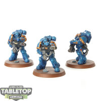 Space Marines - 3x Primaris Eradicators - bemalt