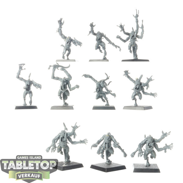 Thousand Sons - 10x Pink Horrors - unbemalt