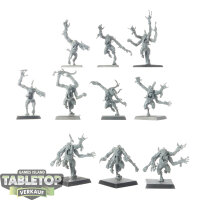 Thousand Sons - 10x Pink Horrors - unbemalt