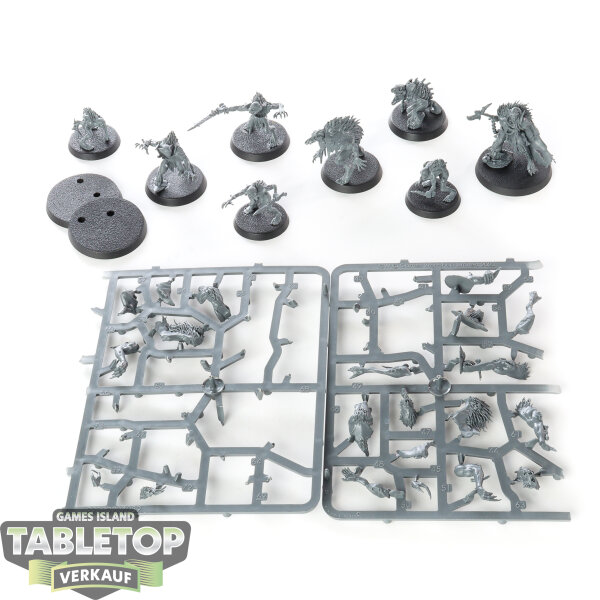Age of Sigmar: Warcry - 10 x Royal Beastflayers - teilweise gebaut