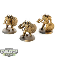 Stormcast Eternals - 3x Annihilators - teilweise bemalt