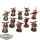 Chaos Space Marines - 10 Chaos Space Marines - bemalt