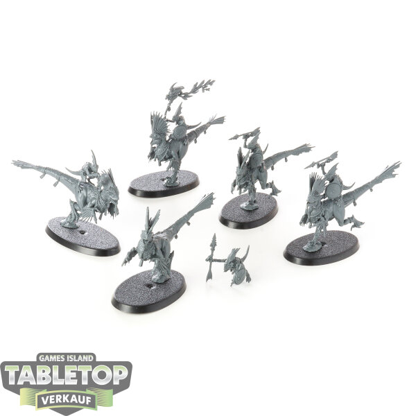 Seraphon - 5 Raptadon Hunters - unbemalt