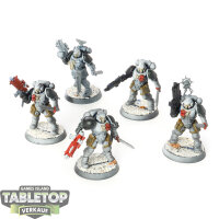 Space Marines - 5 Primaris Reivers - teilweise bemalt