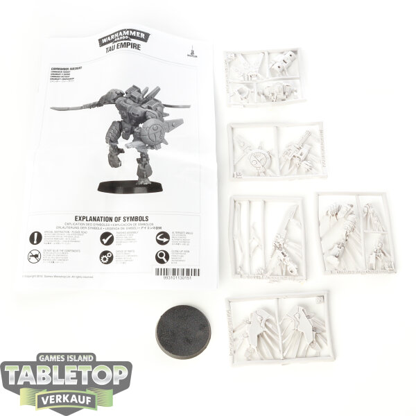 Tau Empire - Commander Farsight klassisch - im Gussrahmen