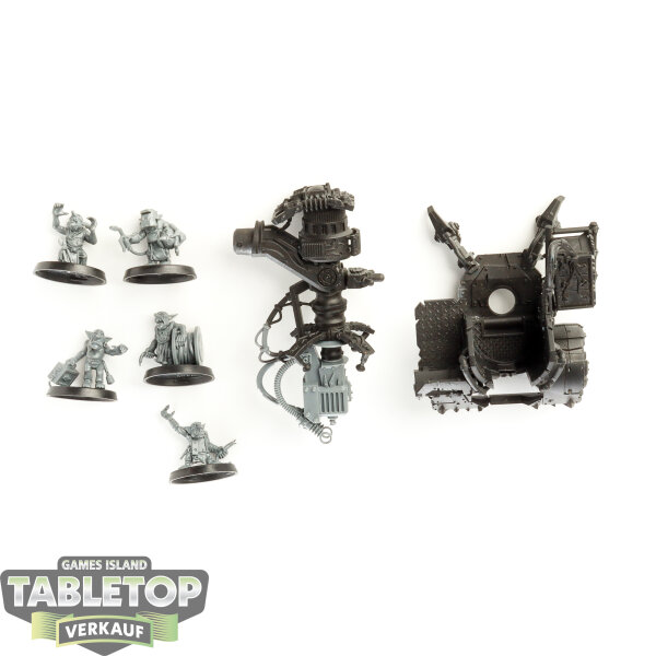 Orks - Mek Gunz: Kustom Mega-kannon - teilweise bemalt