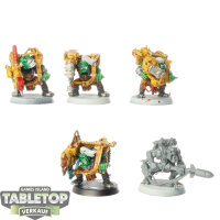 Orks - 5x Ork Lootas - teilweise bemalt