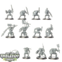 Orks - 11x Ork Boyz - unbemalt