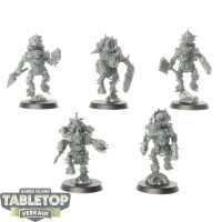 Orks - 5x Ork Stormboyz - unbemalt