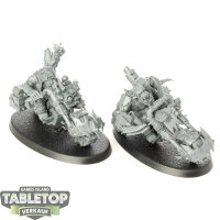 Orks - 2x Ork Warbiker Mob - unbemalt