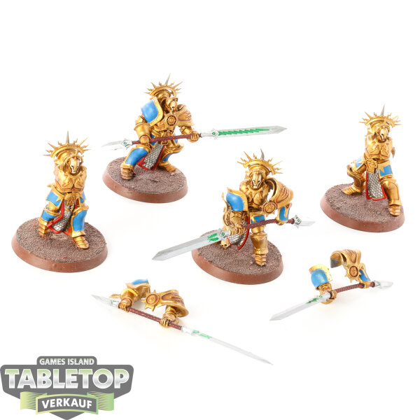Stormcast Eternals - 4 x Protectors - bemalt