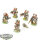 Chaos Space Marines - 5 x Chaos Terminators klassisch - bemalt