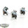 Space Marines - 3 x Eliminators - bemalt