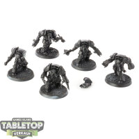 Chaos Space Marines - 5 x Chaos Terminator Squad - grundiert