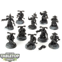 Chaos Space Marines - 10 x Legionaries - grundiert