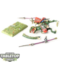 Dark Elves - Dark Elf General on Cold One - bemalt