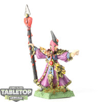 Dark Elves - Dark Elf Sorceror - bemalt