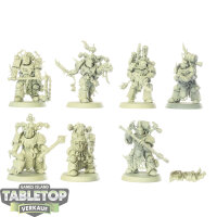 Death Guard - 7x Plague Marines - grundiert