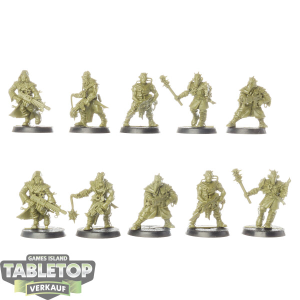Chaos Space Marines - 10x Chaos Cultists klassisch - unbemalt