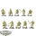 Chaos Space Marines - 10x Chaos Cultists klassisch - unbemalt