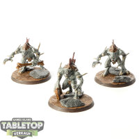 Flesh-eater Courts - 3x Crypt Horrors - bemalt