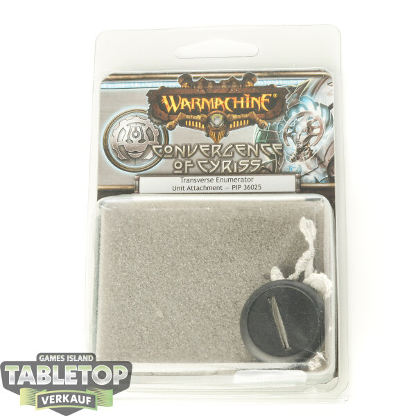 Warmachine - Transverse Enumerator Unit Attachment - Originalverpackt / Neu