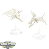 Tyraniden - 2 Gargoyles klassisch - unbemalt