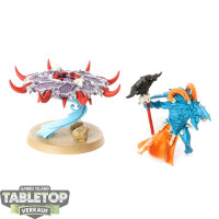 Disciples of Tzeentch - Tzaangor Shaman - teilweise bemalt