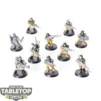 Astra Militarum - 10 x Cadian Shock Troops klassisch -...