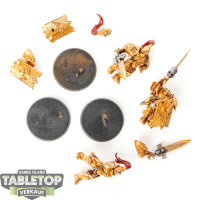 Adeptus Custodes - 3 x Custodian Guard Squad - bemalt