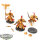 Adeptus Custodes - 3 x Allarus Custodians - bemalt