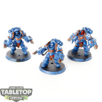 Ultramarines - 3 x Primaris Aggressors - bemalt