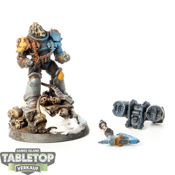 Space Wolves - Captain with Jump Pack - bemalt