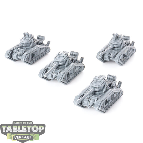 Legion Imperiales - 4x Malcador Squadron - unbemalt