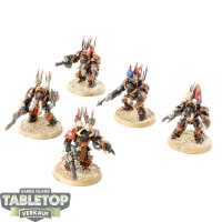 Chaos Space Marines - 5x Chaos Terminator Squad - bemalt