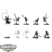 Adepta Sororitas - 9 x Repentia Squad - teilweise bemalt