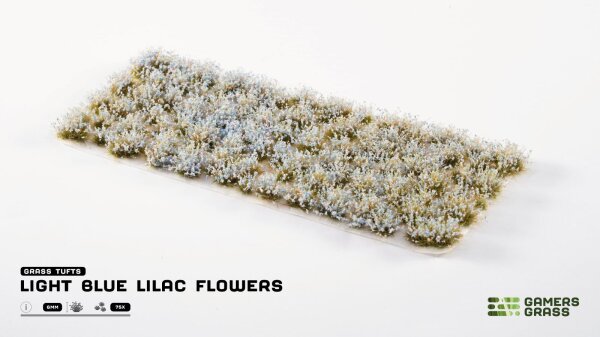 GamersGrass - Light Blue Lilac Flowers