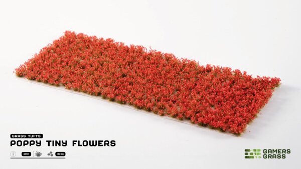 GamersGrass - Poppy Tiny Flowers
