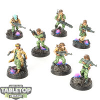 Rebellen - 7 x Rebel Troopers - bemalt