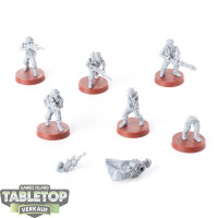 Rebellen - 6 x Rebel Troopers - teilweise gebaut