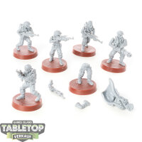Rebellen - 6 x Rebel Troopers - teilweise gebaut