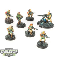 Rebellen - 7 x Rebel Veterans - bemalt